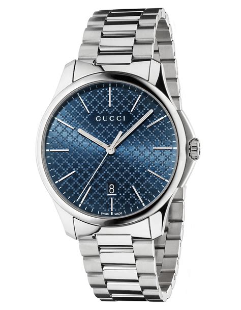 silver mens gucci watch|gucci silver watch ladies.